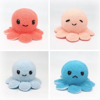 Reversible Octopus Amigurumi