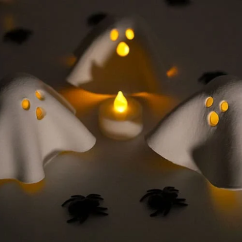 Ghost Tealight Cover 