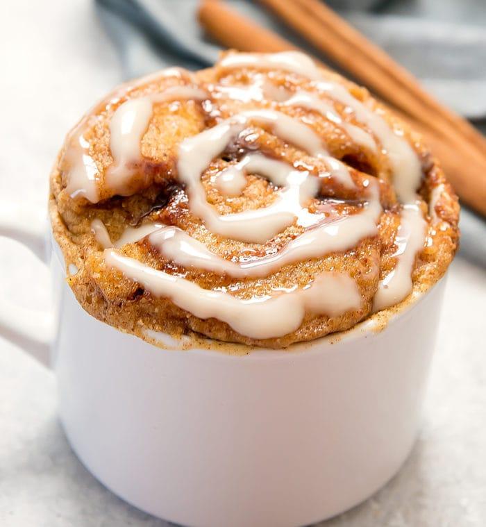 cinnamon mug cake